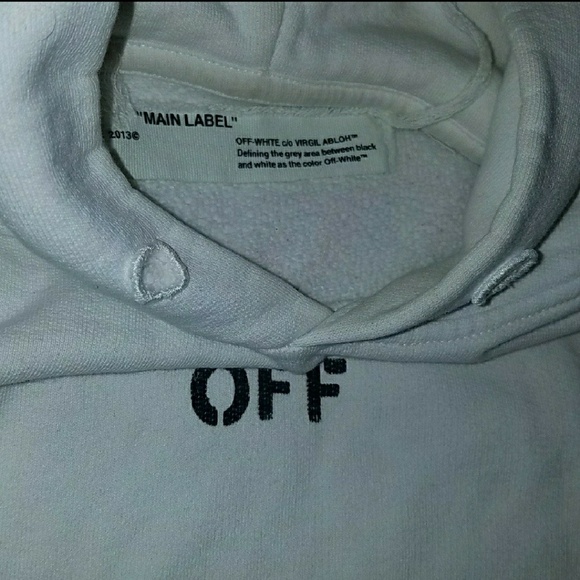 SPRAY PAINT OFF-WHITE HOODIE - Picture 5 of 7